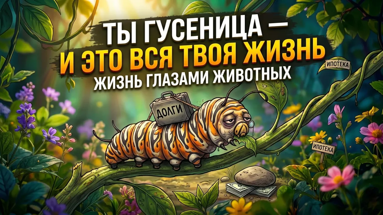 ТЫ ГУСЕНИЦА - И ЭТО ВСЯ ТВОЯ ЖИЗНЬ