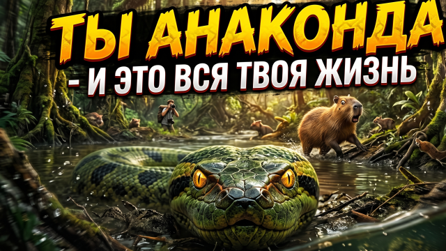 ТЫ АНАКОНДА! И ЭТО ВСЯ ТВОЯ ЖИЗНЬ